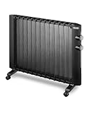DeLonghi HMP 2000 Wärmewelle Heizgerät (Für Räume bis zu 60 m³, 2000...